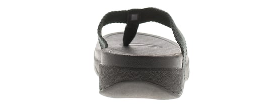 FitFlop Womens Flip Flops Surfa Slip On black - Image 4