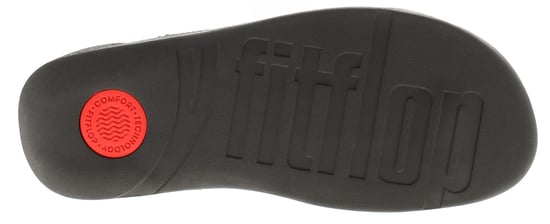 FitFlop Womens Flip Flops Surfa Slip On black - Image 5