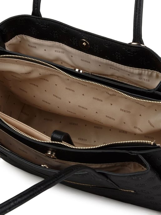 Guess Tote-väska Svart Logotyp - Image 4