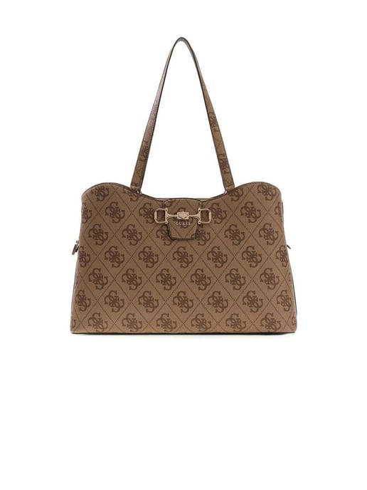 Guess Tote Bag Latte Logotyp - Image 1