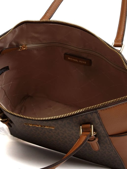 Michael Kors Schoudertas Bruin - Image 4