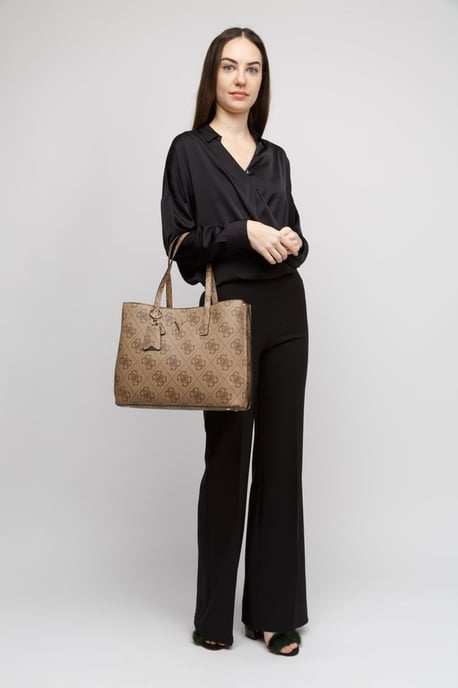 Guess Tote Bag Latte Logotyp - Image 5