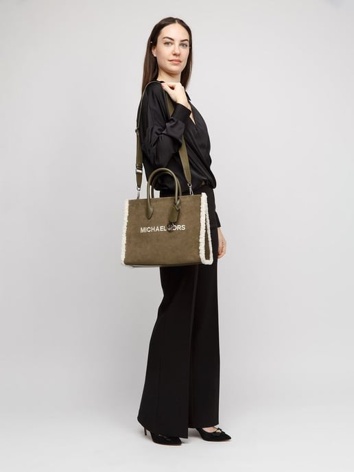 Michael Kors Axelremsväska Olivgrön - Image 5