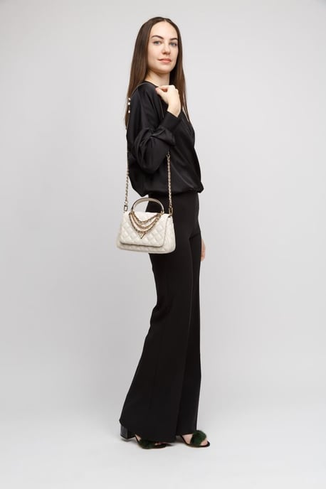 Guess Top Handle Tas Bone - Image 5