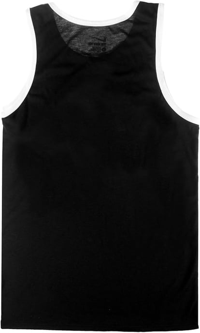 Nike Air Mens Athletic Black/White Vest Tank Top - Image 5