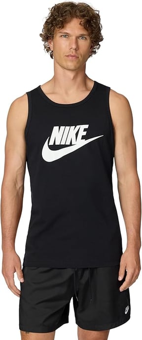 Nike Air Mens Athletic Black Vest Tank Top - Image 1