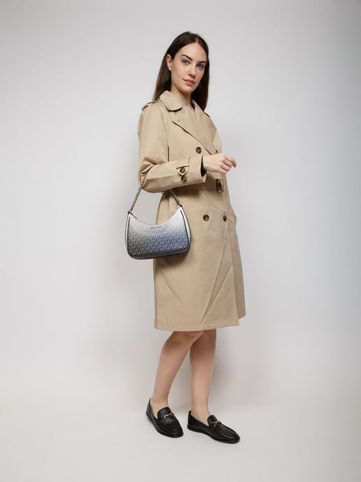 Michael Kors Meerkleurige Canvas Schoudertas - Image 5