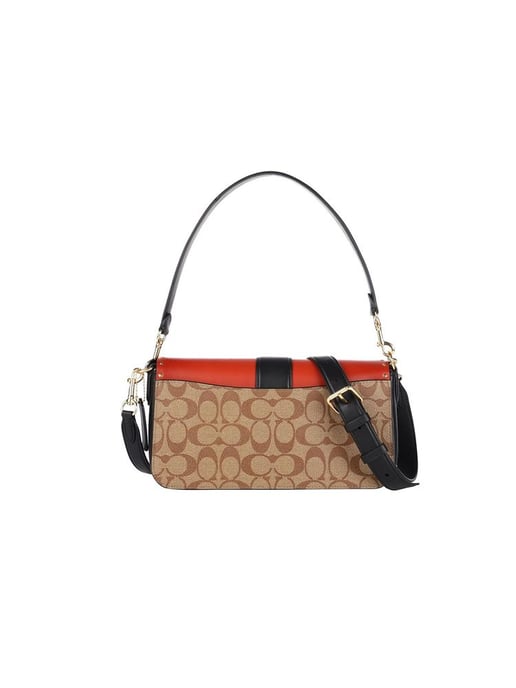 Coach Axelfodral Guld/Khaki/Terracotta - Image 3