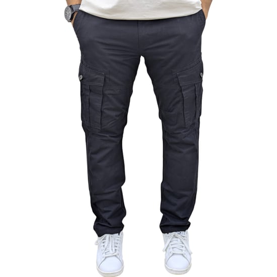 Mens Cargo Trousers Camouflage Combat Pants - Image 1