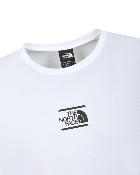 The North Face Centre Logo T-Shirt White - Image 2