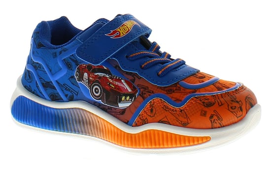 Hot Wheels Boys Trainers Younger Boys light-up Mance Elastic Lace blue - Image 1