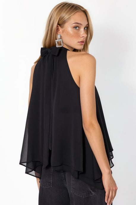 Halternek Mouwloze Blouse - Image 3