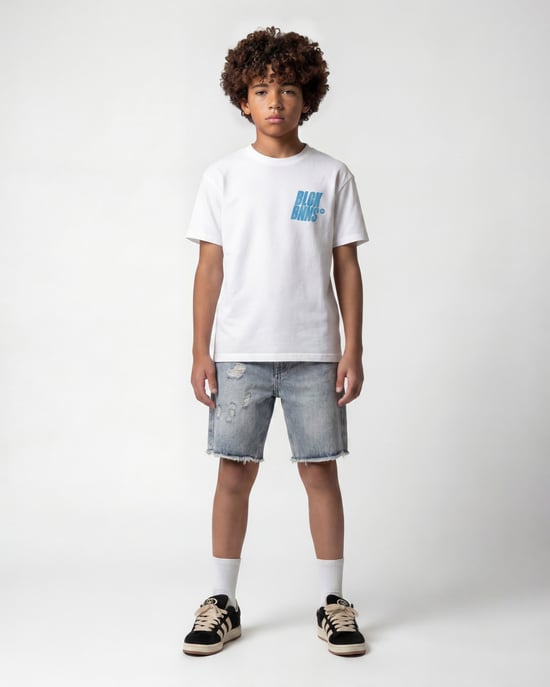 Black Bananas Kinderen Keep Flying T-shirt, Gebroken wit - Image 2