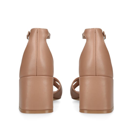 Leather Fergie Tan Sandals - Image 3