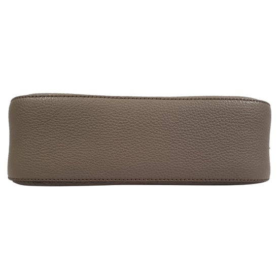 Prada Schoudertas met Logo-Detail in Grijs Leer - Image 5