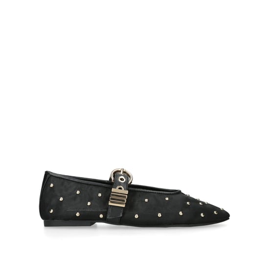 Lucia Black Ballet Flats - Image 1