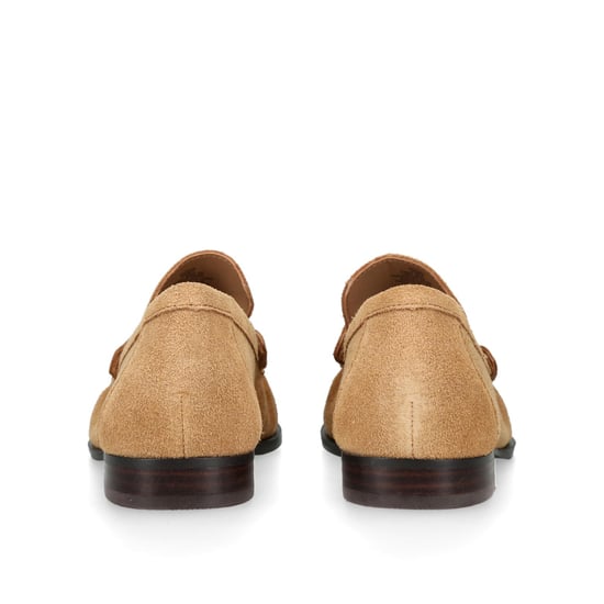 Suede Morgen Camel Suede Loafers - Image 3