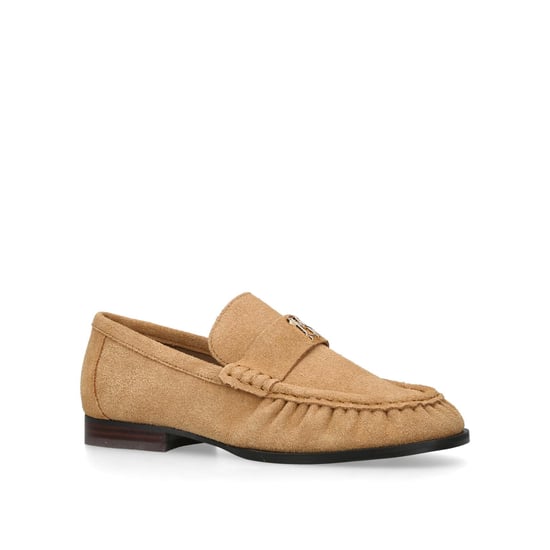 Suede Morgen Camel Suede Loafers - Image 4