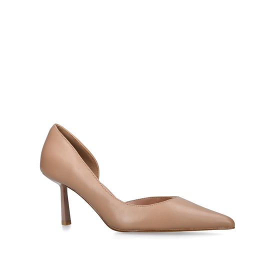 Leather Vena Camel Leather Heels - Image 4