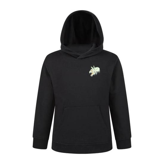 Mountain Warehouse Childrens/Kids Dripping Dino Hoodie (Jet Black) - Image 1