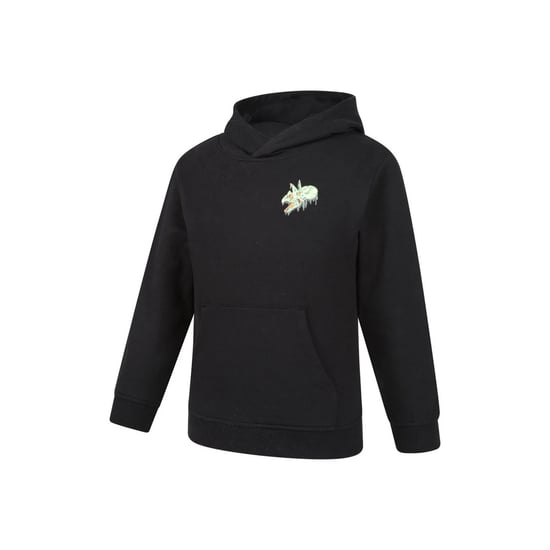 Mountain Warehouse Childrens/Kids Dripping Dino Hoodie (Jet Black) - Image 3