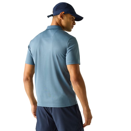 Regatta Heren Maverick V Actief Poloshirt (China Blauw) - Image 4