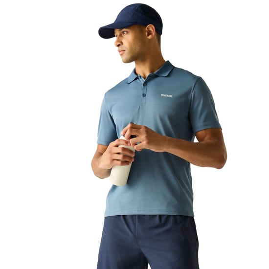 Regatta Heren Maverick V Actief Poloshirt (China Blauw) - Image 5