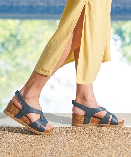 JOSEF SEIBEL Eden 02 sandals blue - Image 2