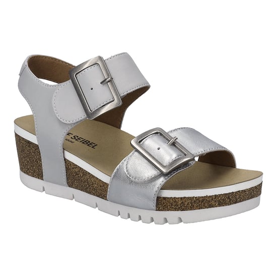 JOSEF SEIBEL Quinn 02 sandal silver - Image 2