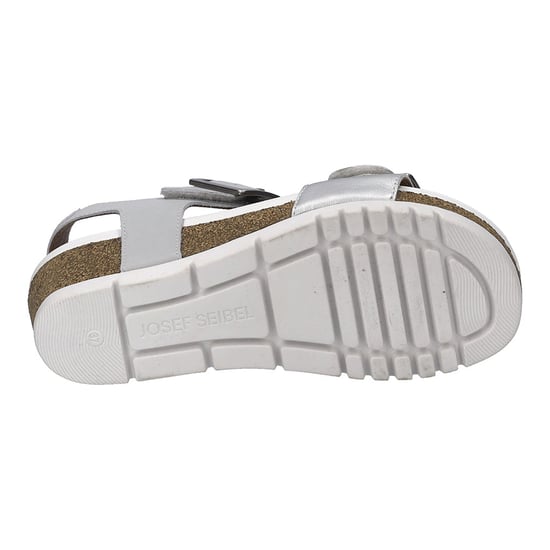 JOSEF SEIBEL Quinn 02 sandal silver - Image 4