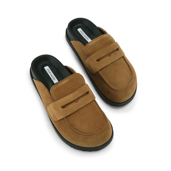 Suede Toryn Brown Mules - Image 2