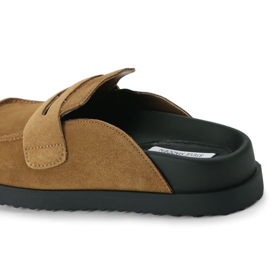 Suede Toryn Brown Mules - Image 3