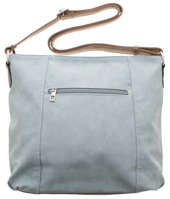 Womens Crossbody Fashion Bag Lovely Zip Fastening sky blue - Image 2