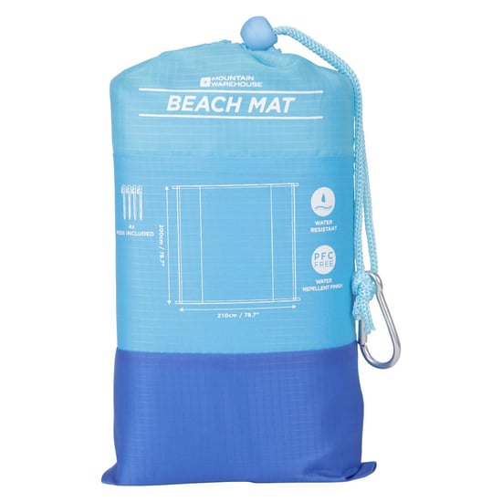 Mountain Warehouse Grote Strandmat (Helder Blauw) - Image 3