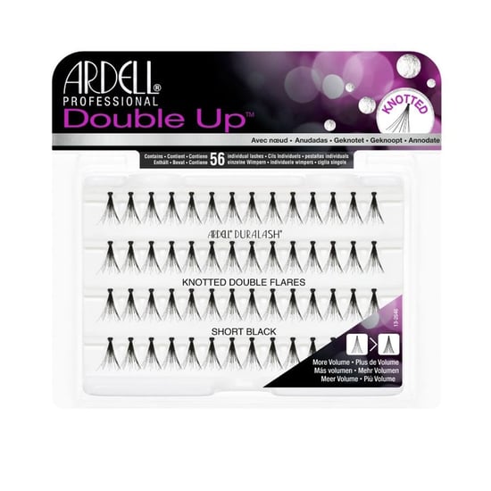 Ardell Individuals Double Up Geknoopte Dubbele Flares #kort Zwart - Image 1