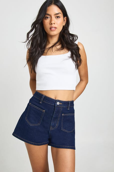Front Pocket Detail Mini Short - Image 1