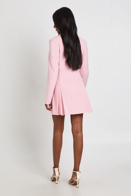 Hook & Eye Tailored Cinched Waist Blazer Dress - Image 2