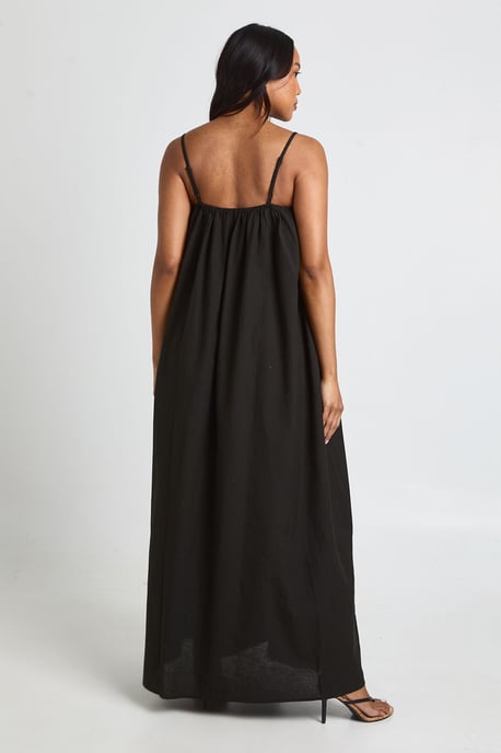 Maternity Volume Pocket Maxi Dress - Image 2