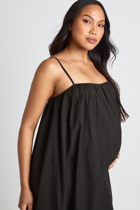 Maternity Volume Pocket Maxi Dress - Image 4