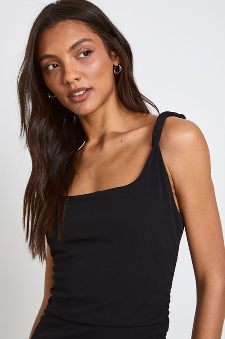 Tall Jersey Crepe Twist Strap Midaxi Dress - Image 4