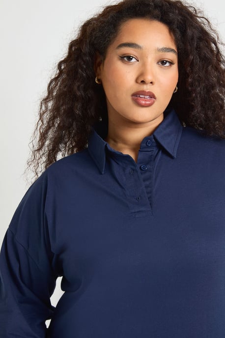 Plus Frill Hem T-Shirt Dress - Image 4