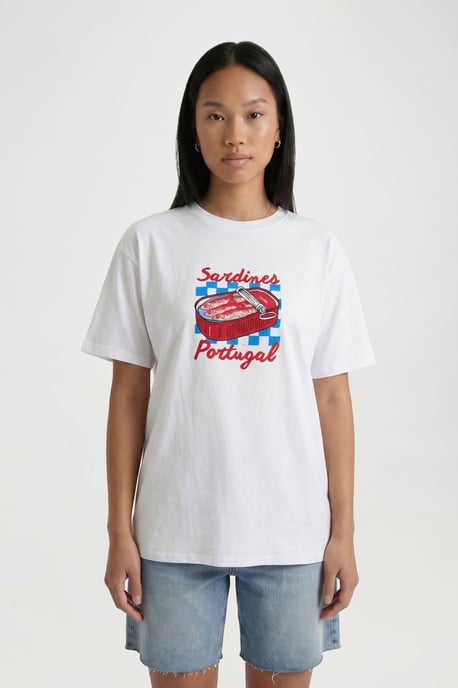 Sardines Portugal Printed T-Shirt - Image 3