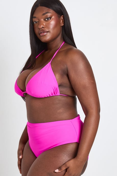 Plus Essentials High Waist Bikini Bottom - Image 3