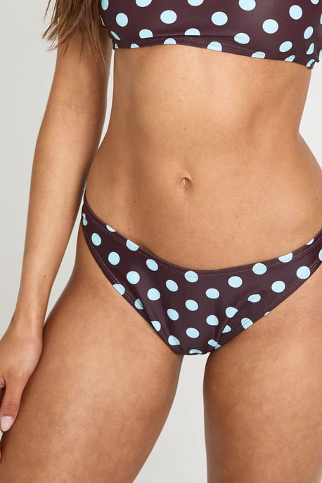 Polka Dot Essentials Brief Bikini Bottom - Image 4