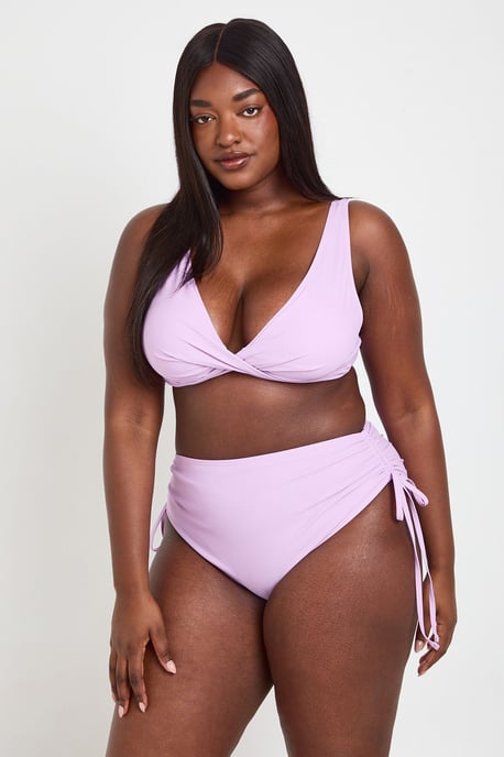 Plus Swimwear Essentials Tummy Control High Waist Brief - Image 1