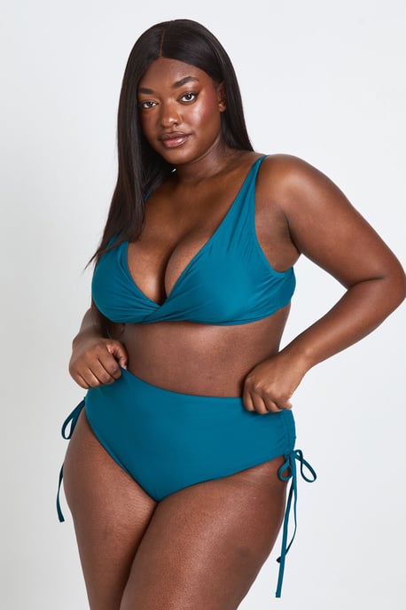 Plus Swimwear Essentials Tummy Control High Waist Brief - Image 1