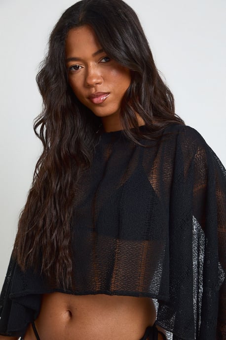Knit Beach Cape - Image 4