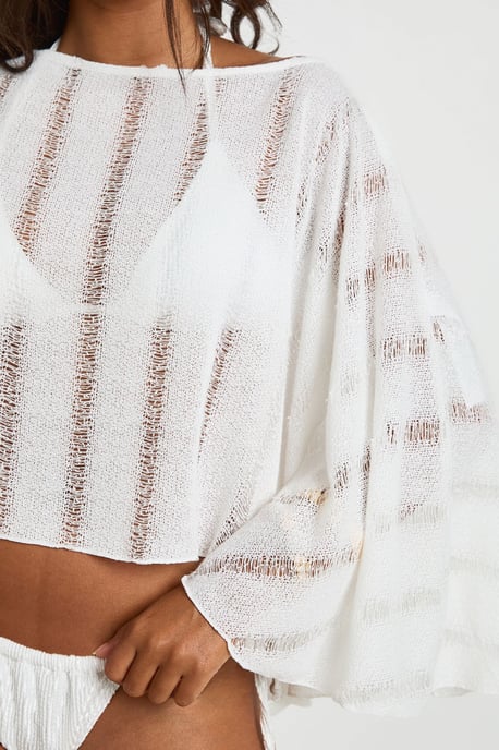 Knit Beach Cape - Image 4