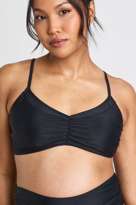 Maternity Ruched Bikini Top - Image 4