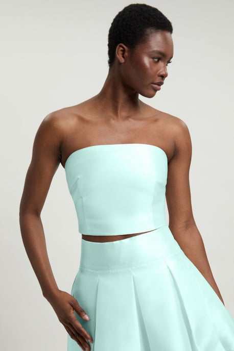 Forever Twill Woven Prom Maxi Skirt - Image 2